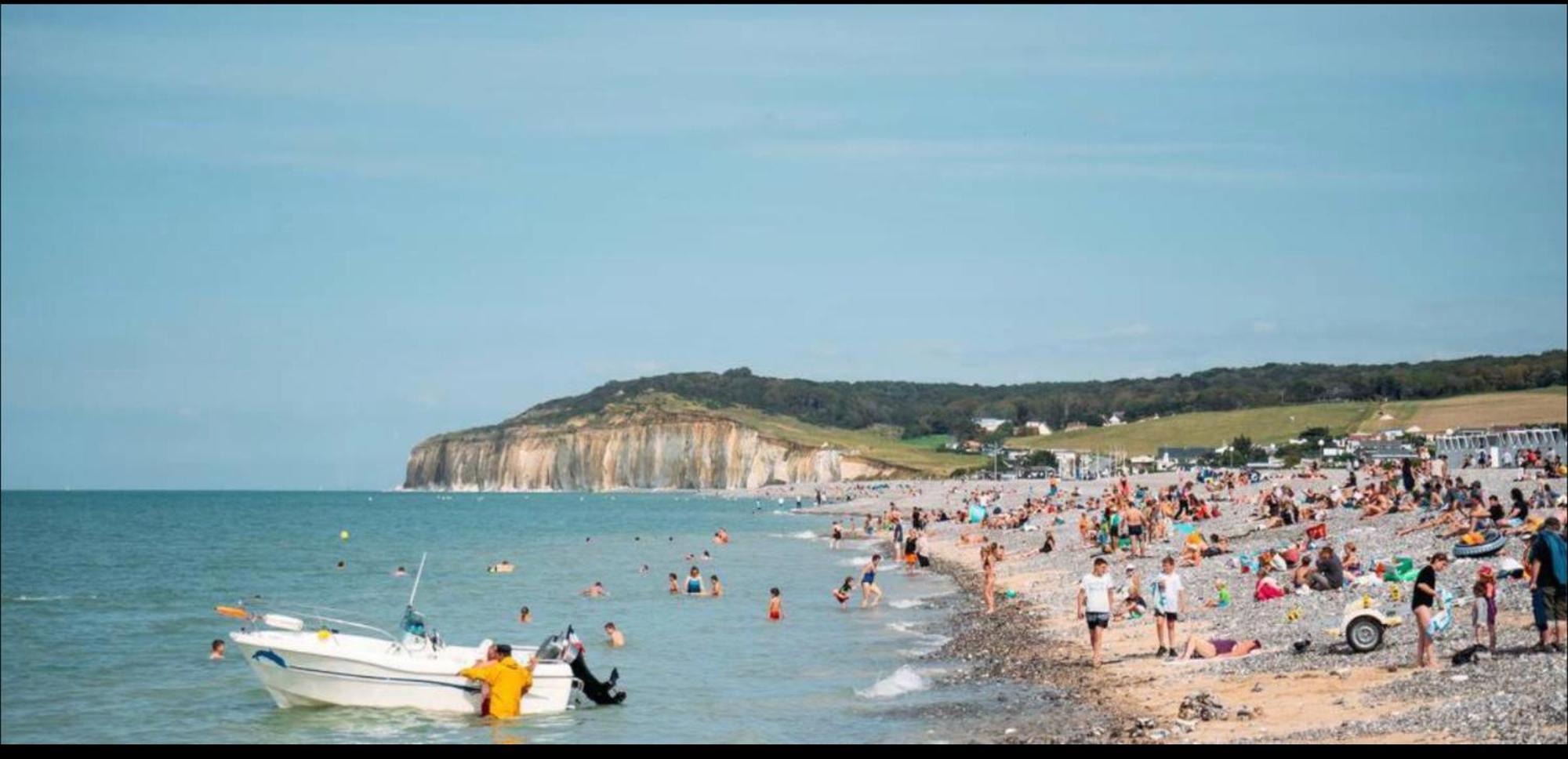 Maison Individuelle Neuve Plein Pied Avec Terrasse Et Jardin Clos 10Minutes A Pied De La Plage Quiberville Exterior foto